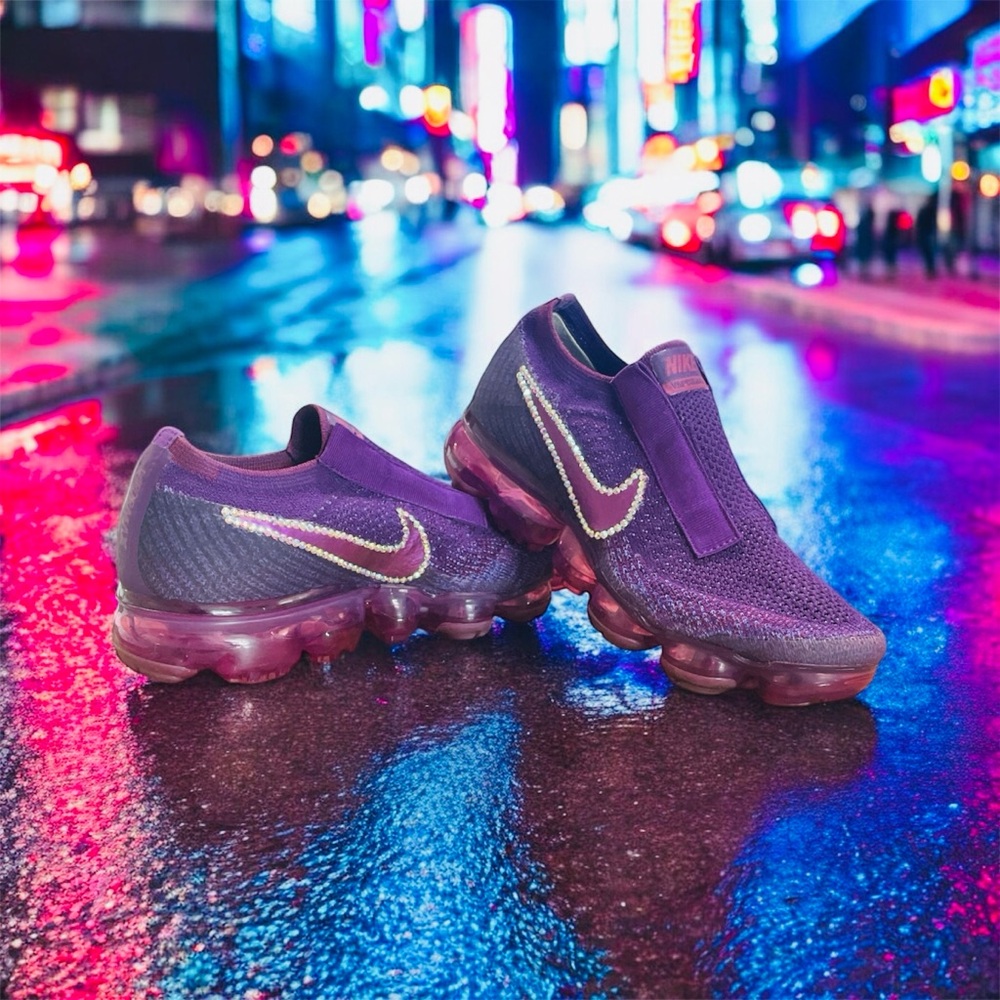 Bling Nike Air VaporMax Flyknit‎ Laceless